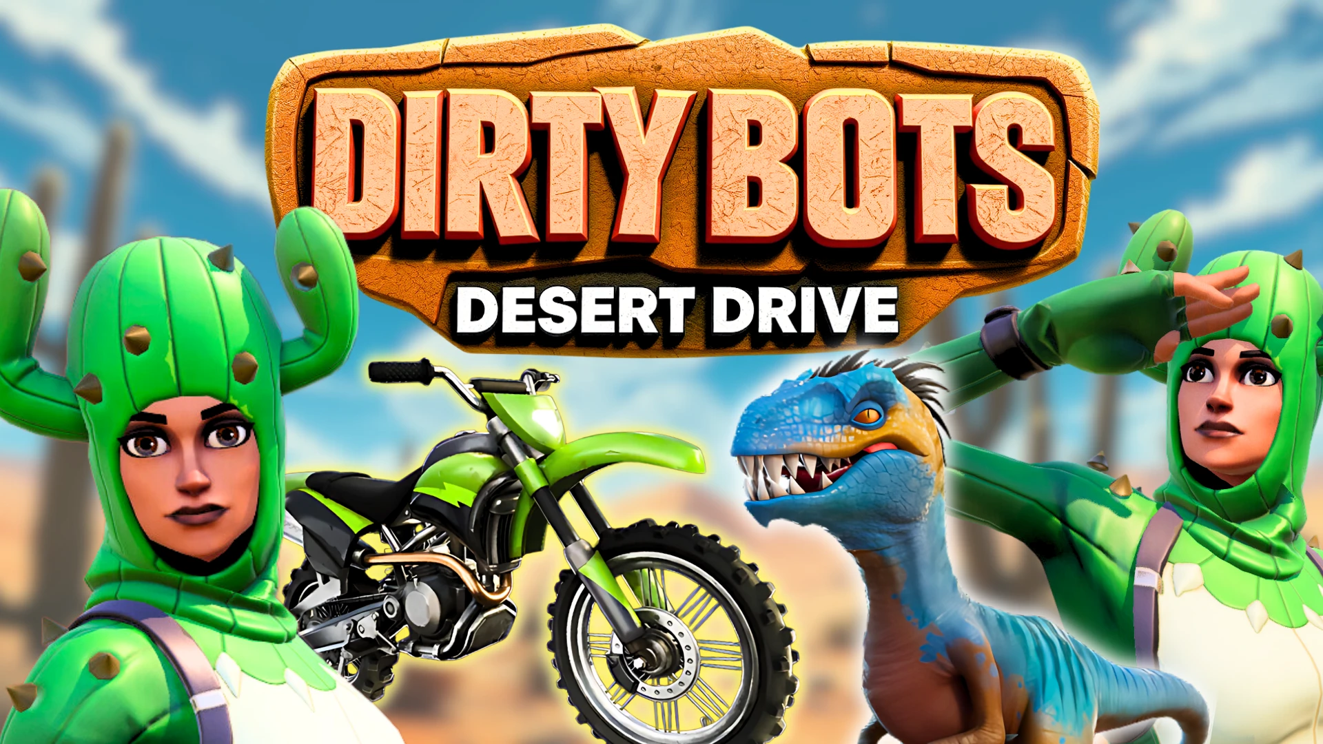 Dirty Bots: Desert Drive (UEFN) 🎮